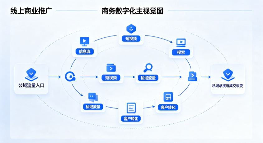 芦溪县线上商业推广怎么做？全域流量闭环搭建与低成本转化实战指南